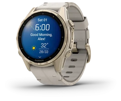 fēnix 8  43 mm, AMOLED/Sapphire