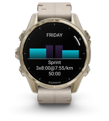 fēnix 8  43 mm, AMOLED/Sapphire