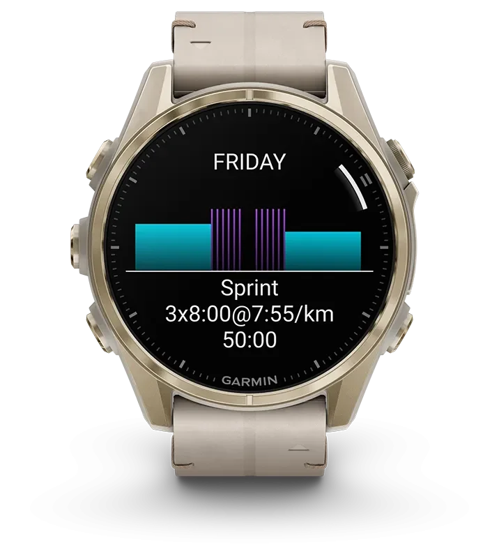 fēnix 8  43 mm, AMOLED/Sapphire
