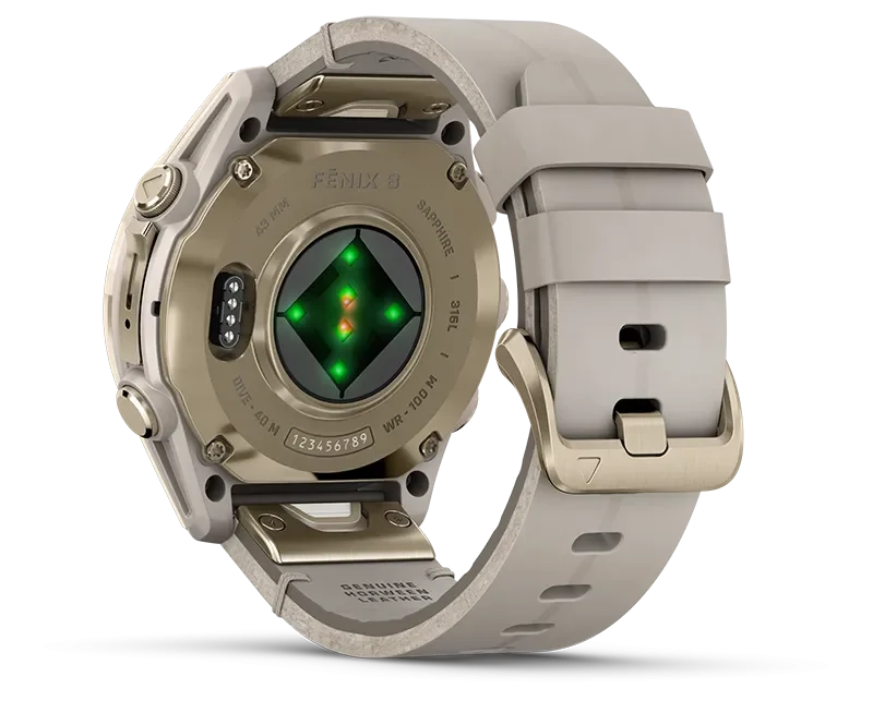 fēnix 8  43 mm, AMOLED/Sapphire