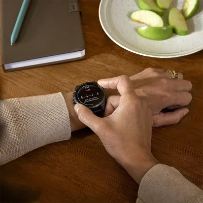 fenix 8 Pro, LTE, 47mm,Saph,CrbnGryTi,Blk/Chsnt Lthr, EMEA