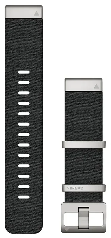 Acc, MARQ, QuickFit 22m, Jacquard Weave Nylon Strap,Black