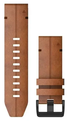 Acc,fenix 6X 26mm QuickFit Chestnut Leather Band