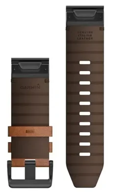 Acc,fenix 6X 26mm QuickFit Chestnut Leather Band