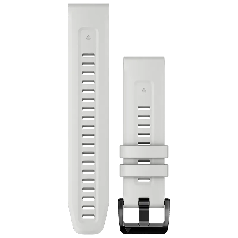 Acc,epix (Gen 2) 22mm QuickFit Carrera White Silicone Band