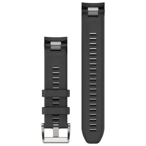 Acc, MARQ GEN2 QuickFit 22, Silicone Strap, Black