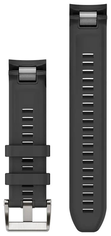 Acc, MARQ GEN2 QuickFit 22, Silicone Strap, Black