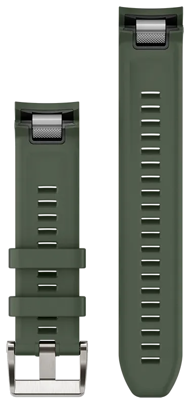 Acc, MARQ GEN2 QuickFit 22, Silicone Strap, Pine Green