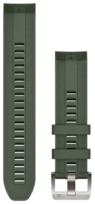Acc, MARQ GEN2 QuickFit 22, Silicone Strap, Pine Green