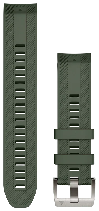 Acc, MARQ GEN2 QuickFit 22, Silicone Strap, Pine Green