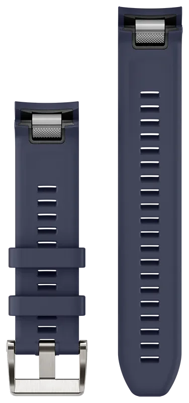 Acc, MARQ GEN2 QuickFit 22, Silicone Strap, Navy
