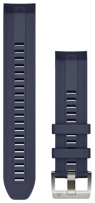Acc, MARQ GEN2 QuickFit 22, Silicone Strap, Navy