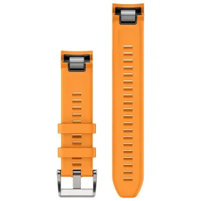 Acc, MARQ GEN2 QuickFit 22, Silicone Strap, Spark Orange
