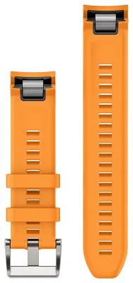 Acc, MARQ GEN2 QuickFit 22, Silicone Strap, Spark Orange