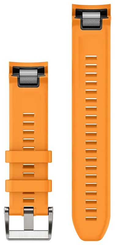 Acc, MARQ GEN2 QuickFit 22, Silicone Strap, Spark Orange