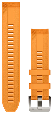 Acc, MARQ GEN2 QuickFit 22, Silicone Strap, Spark Orange