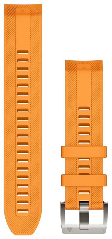 Acc, MARQ GEN2 QuickFit 22, Silicone Strap, Spark Orange