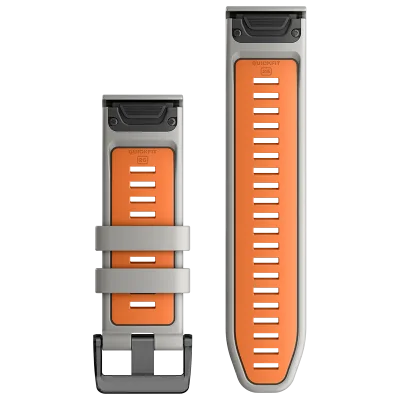 Acc,epixPRO (g2),26mmQuickFit Gry/EmbrOrng Silcn Bnd,WW/Asia