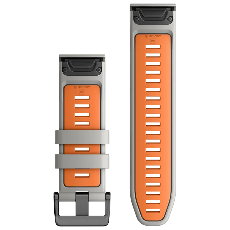 Acc,epixPRO (g2),26mmQuickFit Gry/EmbrOrng Silcn Bnd,WW/Asia