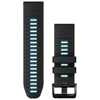 Acc,epixPRO (g2),26mm QuickFit  Blk/Blue Silicn Bnd,WW/Asia