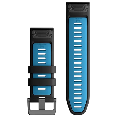 Acc,epixPRO (g2),26mm QuickFit  Blk/Blue Silicn Bnd,WW/Asia