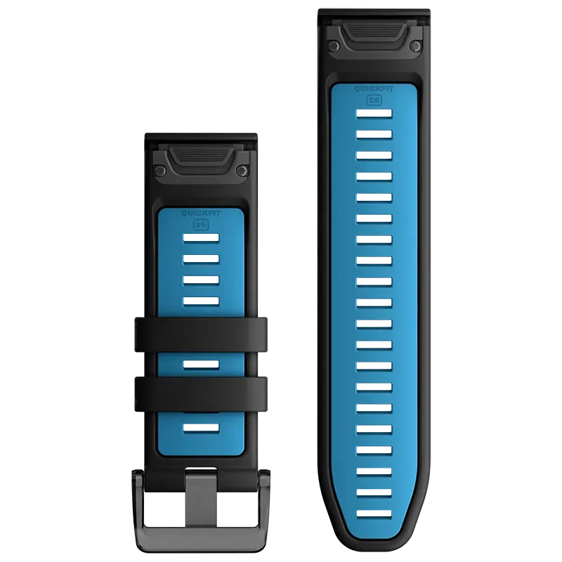 Acc,epixPRO (g2),26mm QuickFit  Blk/Blue Silicn Bnd,WW/Asia