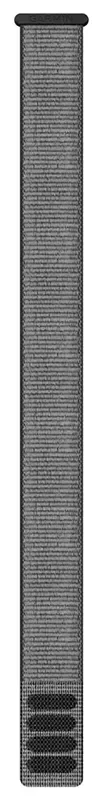 Acc, 22mm, UltraFit 2, Nylon Band, Gray, WW/Asia