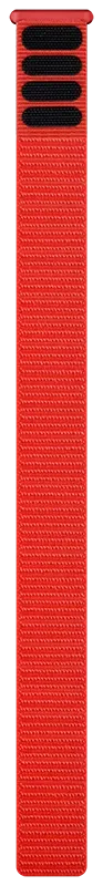 Acc, 22mm, UltraFit 2, Nylon Band, Flame Red, WW/Asia