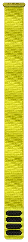 Acc, 22mm, UltraFit 2, Nylon Band, AMP Yellow, WW/Asia