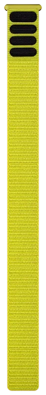 Acc, 22mm, UltraFit 2, Nylon Band, AMP Yellow, WW/Asia