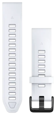 Acc, fenix 8, 20mm QF Whitestone Silicone Band, WW/Asia