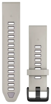 Acc, fenix 8, 20mm QF Fog Gray/Lavender Silicn Bnd, WW/Asia