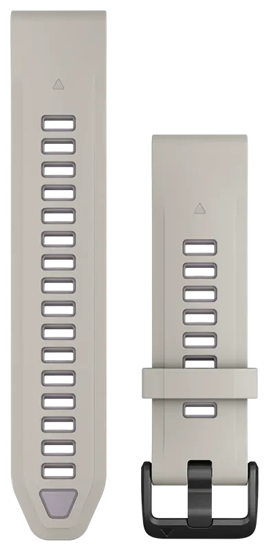 Acc, fenix 8, 20mm QF Fog Gray/Lavender Silicn Bnd, WW/Asia