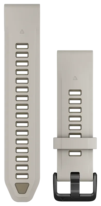 Acc, fenix 8, 20mm QF Fog Gry/Dark Sndstn Silicn Bnd,WW/Asia