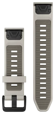 Acc, fenix 8, 20mm QF Fog Gry/Dark Sndstn Silicn Bnd,WW/Asia