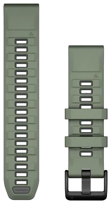 Acc, fenix 8, 22mm, QF Willow/Graphite Silicone Bnd, WW/Asia