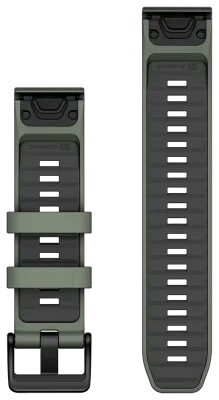 Acc, fenix 8, 22mm, QF Willow/Graphite Silicone Bnd, WW/Asia