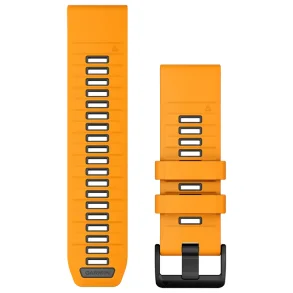 Acc, fenix 8, 26mm, QF SparkOrg/GraphiteSilicone Bnd,WW/Asia
