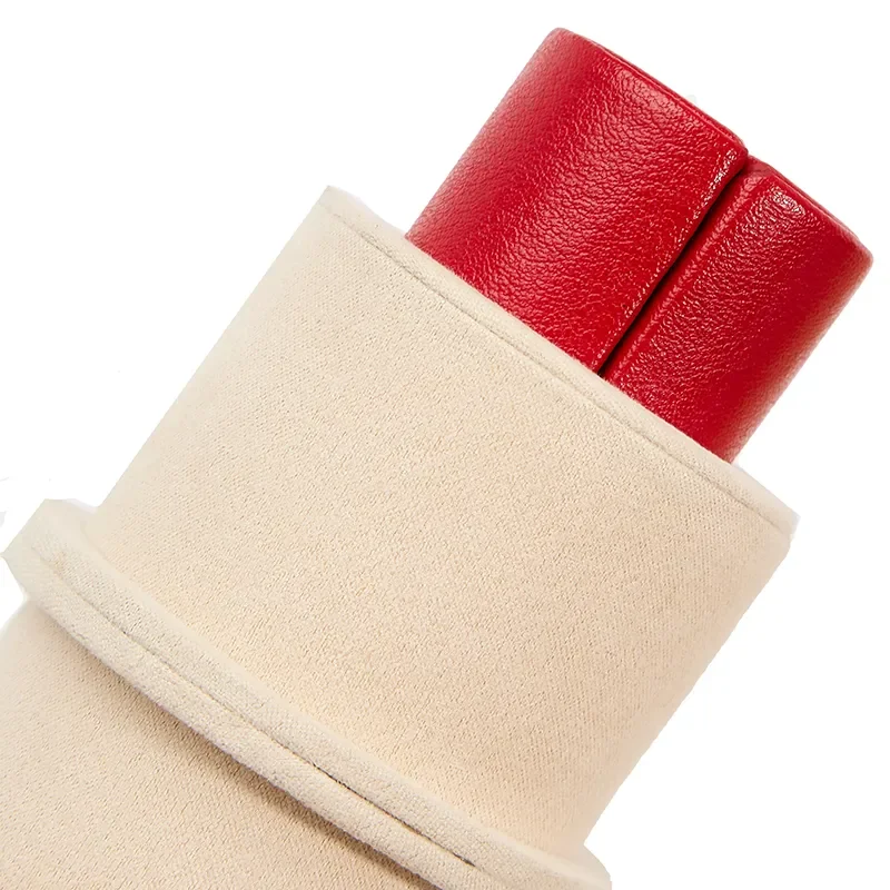 WOLF1834 PALERMO DOUBLE WATCH ROLL WITH JEWELRY POUCH - RED