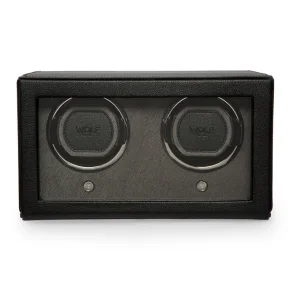 WOLF1834 CUB DOUBLE WATCH WINDER WITH COVER
