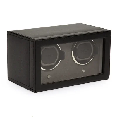 WOLF1834 CUB DOUBLE WATCH WINDER WITH COVER