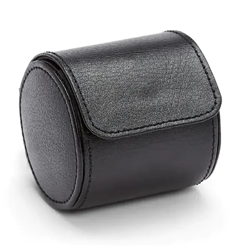 WOLF1834 BRITISH RACING SINGLE WATCH ROLL - BLACK