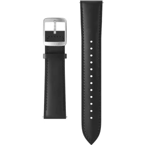 LEATHER STRAP 20MM BLACK