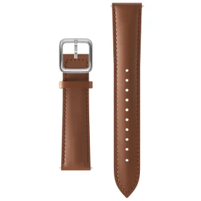 LEATHER STRAP 18MM BROWN
