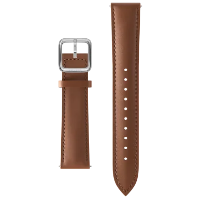 LEATHER STRAP 18MM BROWN