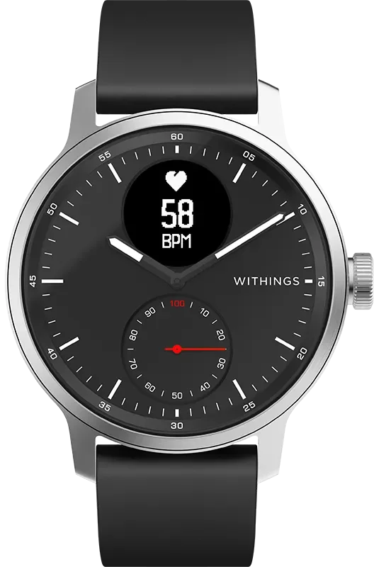 SILICONE STRAP 20MM BLACK