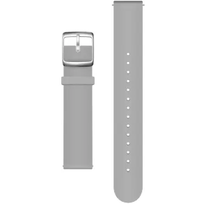 SILICONE STRAP 18MM GREY