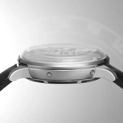 Maurice Lacroix 758008-SS001-090-2 herreklokke i s�lv med safirglass
