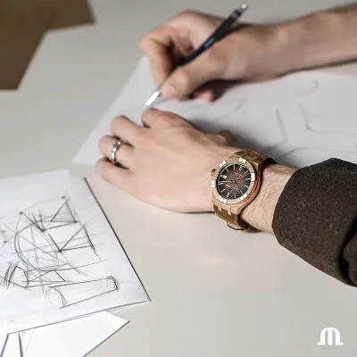 MAURICE LACROIX AIKON AI6008-BRZ01-730-3