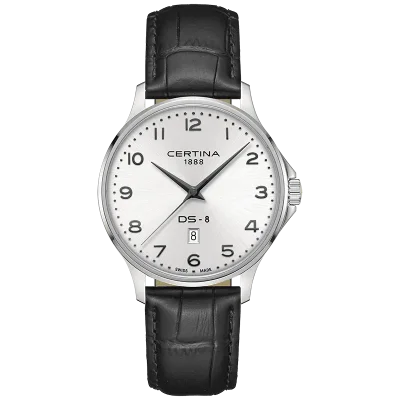 Certina DS-8 Herreklokke C0454101603200 S�lv 40 mm